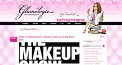 Desktop Screenshot of glamologie.com